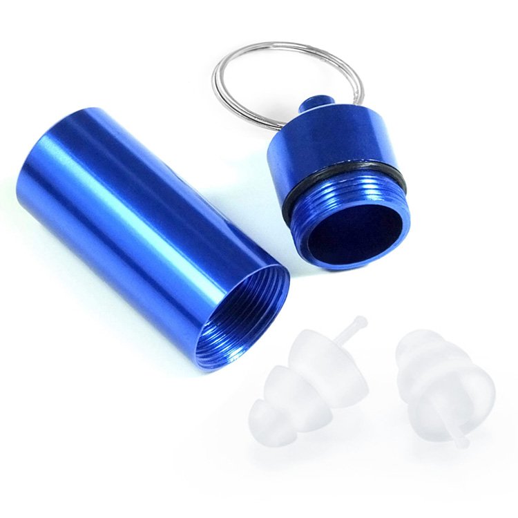 Hearing Protection Custom Logo Silicone Ear Plugs with Case Noise Reduction Earplugs