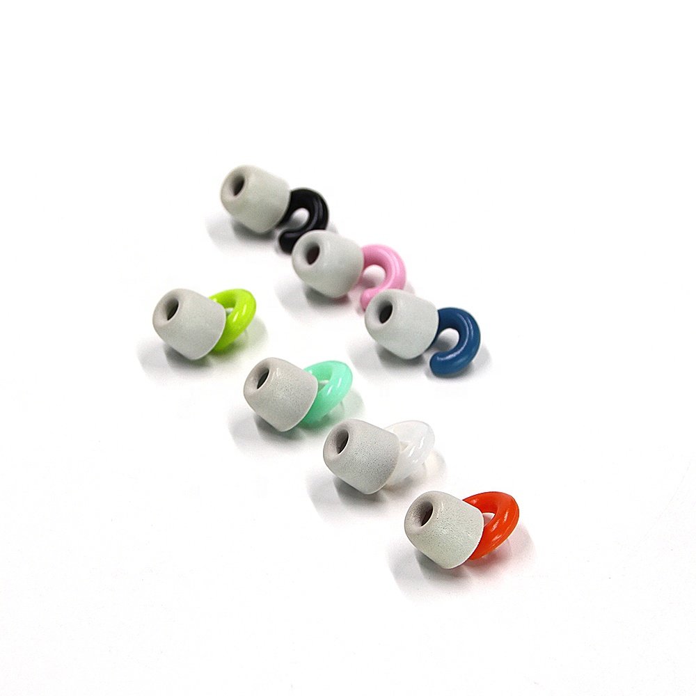 New Hook Design CE Ear Plugs Silicone Foam Wholesale Ear Plugs Customize Package Earplugs for Sleeping