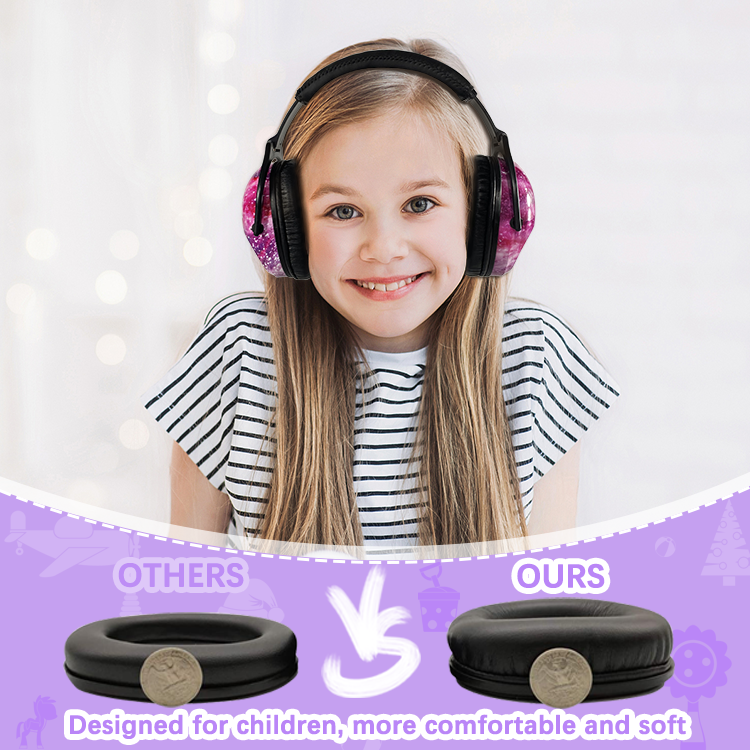 Popular Style Hearing Protection Passive Earmuffs For Kids Sleep Baby Ear Protection Earmuffs For Kids