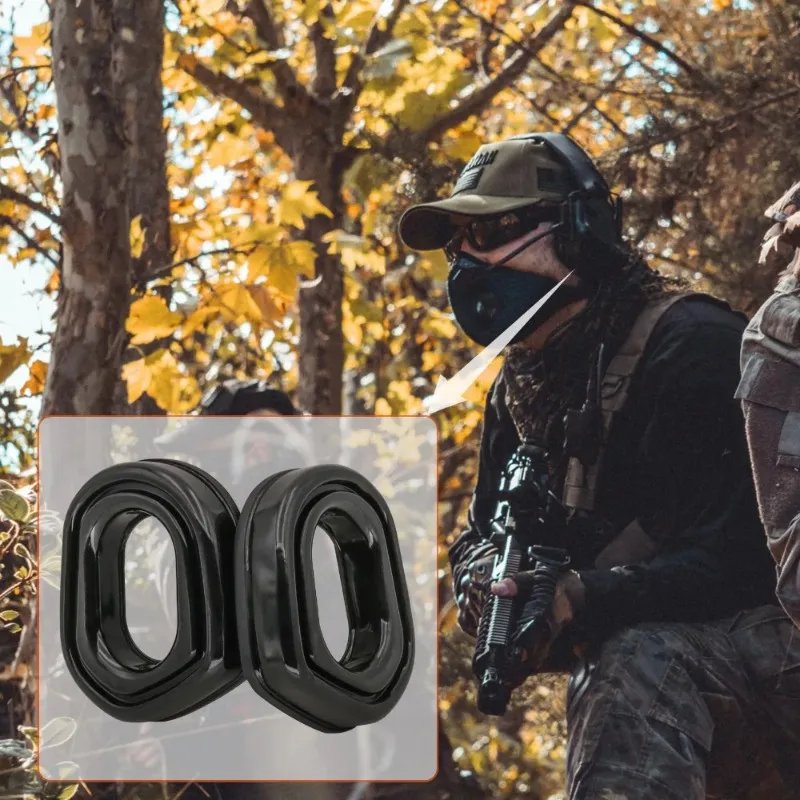 Tactical Electronic Earmuffs Silicone Gel Ear Pads for EARMOR M31/m32 Headset gel ear pads Tactical Accessories