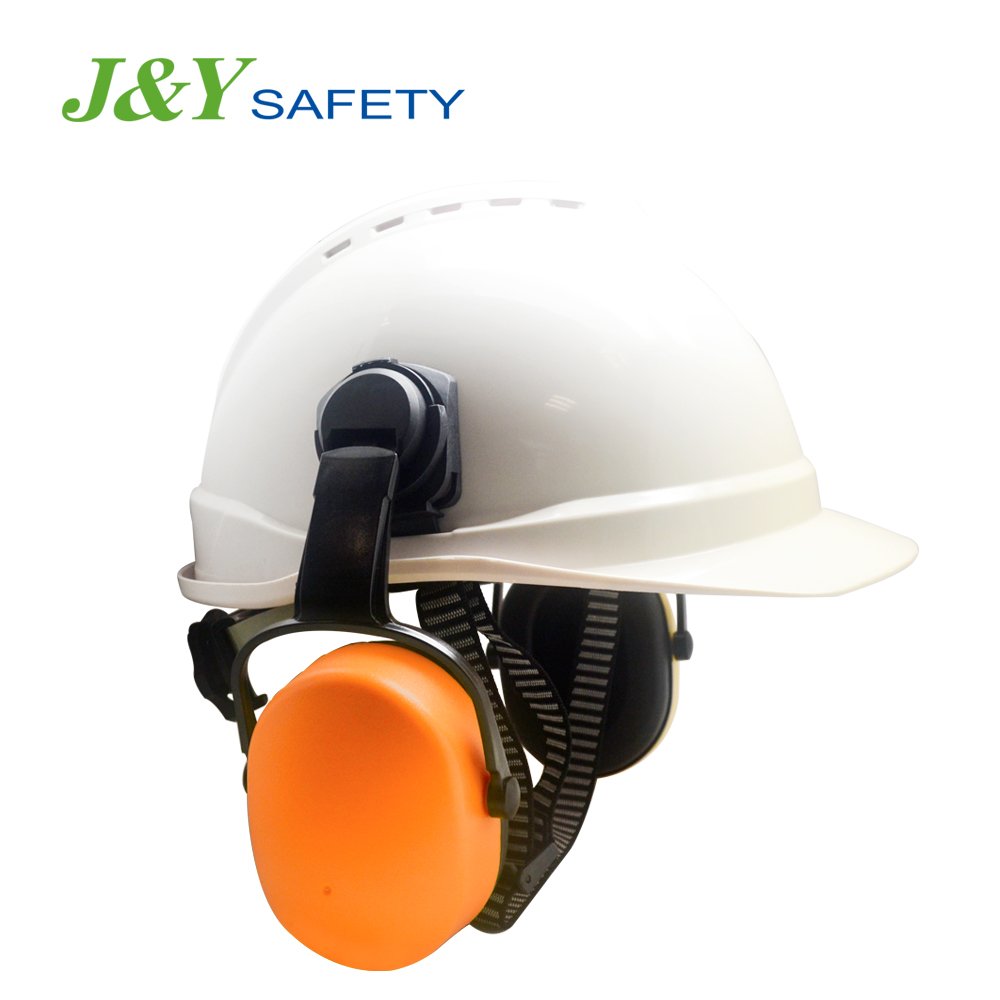 Sound Proof Anti Noise Ear Muffs cheap Safety helmet earmuff hearing protection