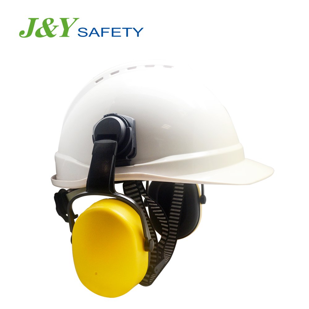 Sound Proof Anti Noise Ear Muffs cheap Safety helmet earmuff hearing protection