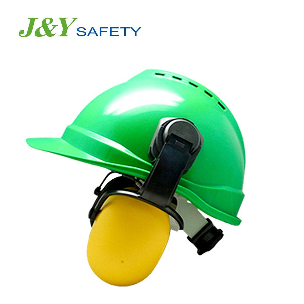 Sound Proof Anti Noise Ear Muffs cheap Safety helmet earmuff hearing protection