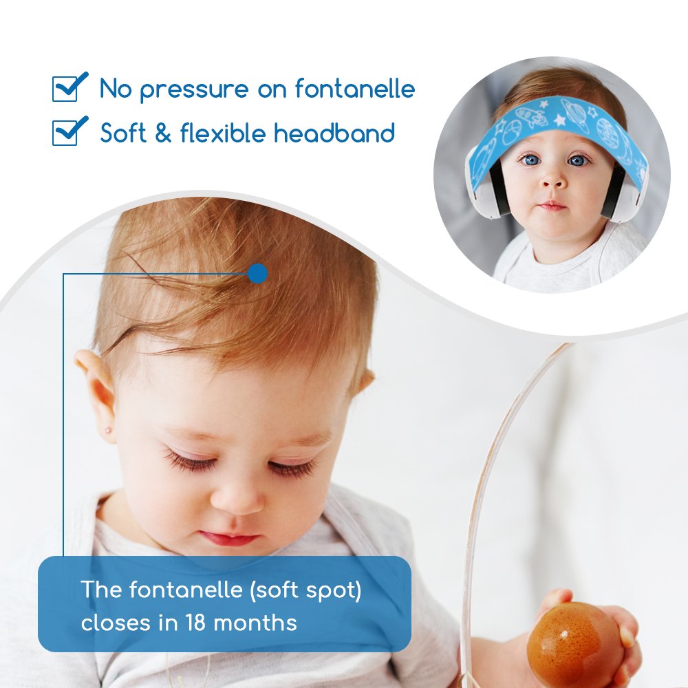 Safety Baby Earmuff Noise Cancelling Protective Soundproof Earmuffs