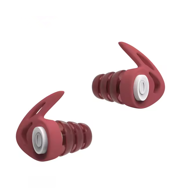Wejump Reusable XS/S/M/L Size Flexible Hearing Protection Device Noise Reduction and Mute Earplug for Sleep for All