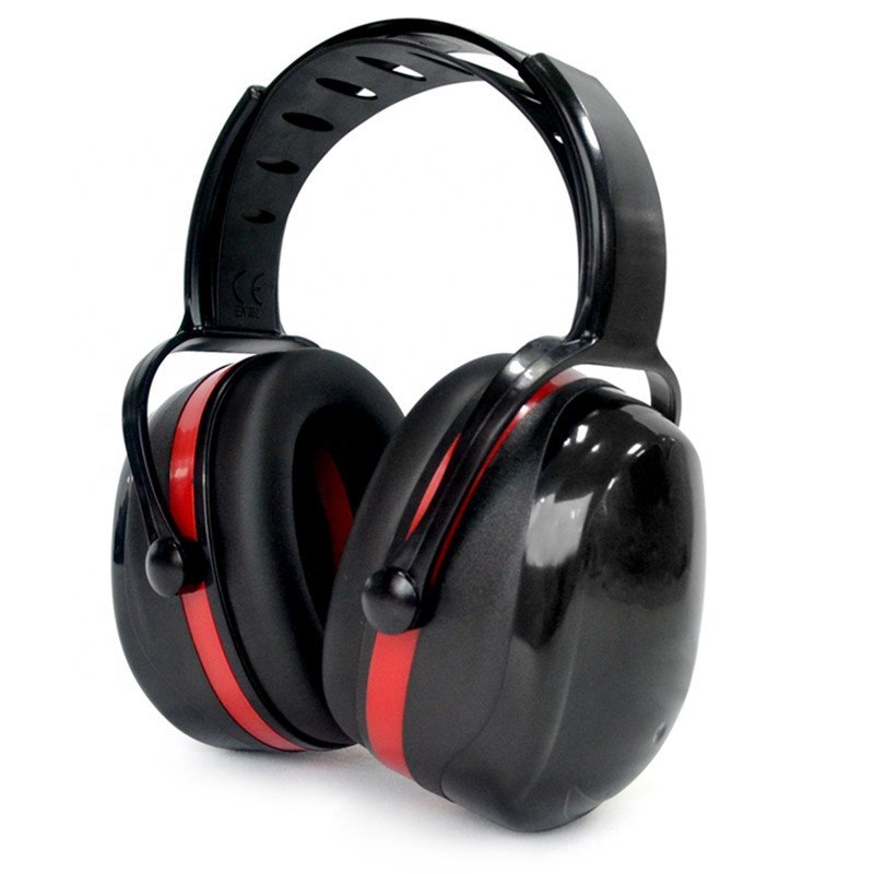 Wejump OEM CE Sound Proof Anti Noise Ear Muffs Safety Dual color cups Folding Ear Protection Ear Muff