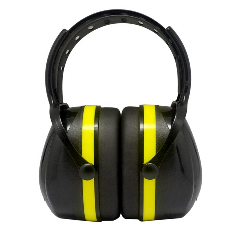 Wejump OEM CE Sound Proof Anti Noise Ear Muffs Safety Dual color cups Folding Ear Protection Ear Muff