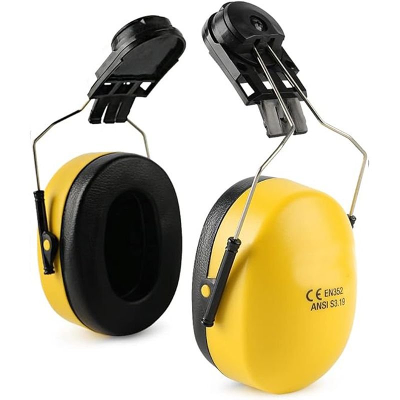 Hearing Protection Noise Cancelling Ear Muffs Ear Protection For Shooting Gun Range Construction Adult Hard Hat Earmuffs