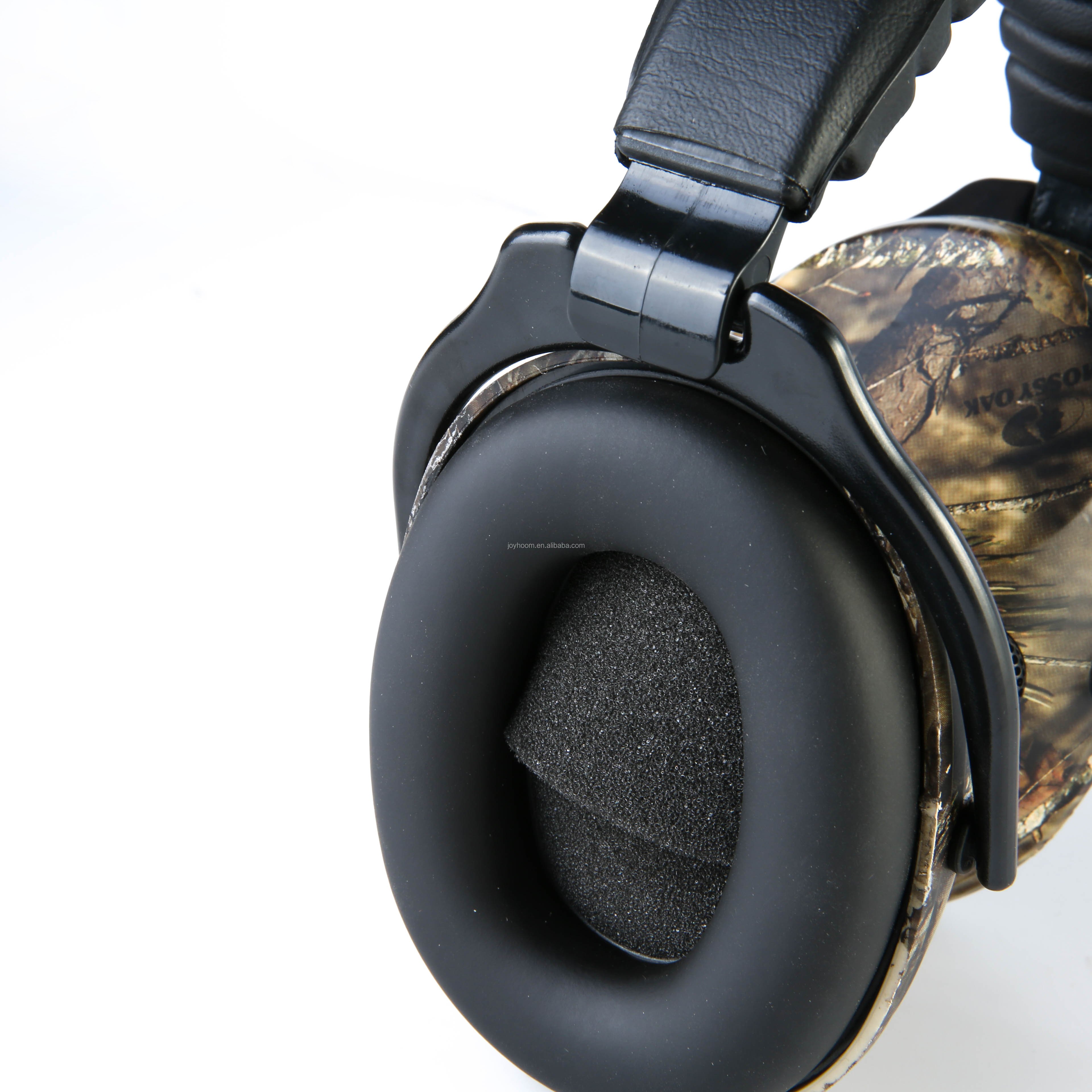 Electronic Ear Defenders Hunting Earmuffs Industrial Noise Cancelling Winter Safety Ear Muffs Gun Range Hearing Ear Protection