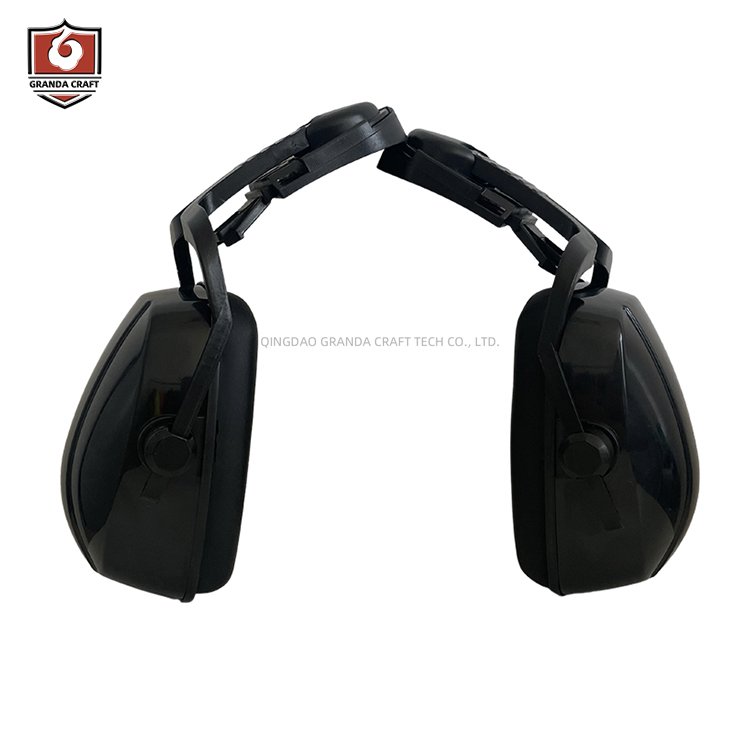 ABS Manufactured Hearing Protection Helmet Mounted Ear Cover Detachable Safety Earmuff