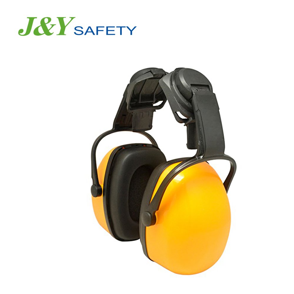 Hard Hat Mounted Ear Muffs Hearing Noise Protection Safety Earmuffs For Building Working