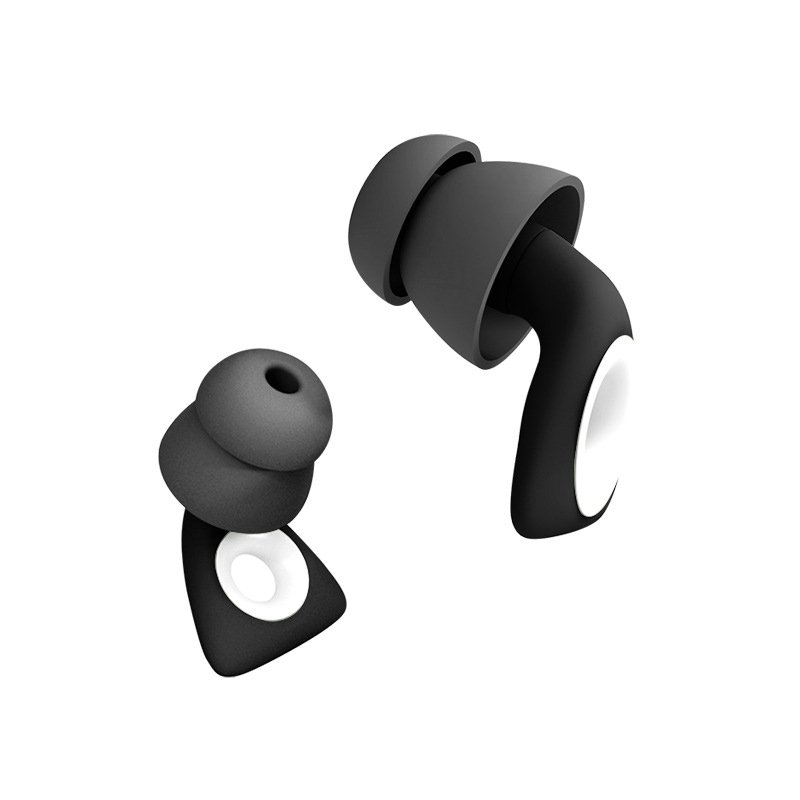 Noise Cancelling Sound Insulation Hearing Protection Noise Reduction Music Ear Plugs Sleeping Silicon Earplugs with Case