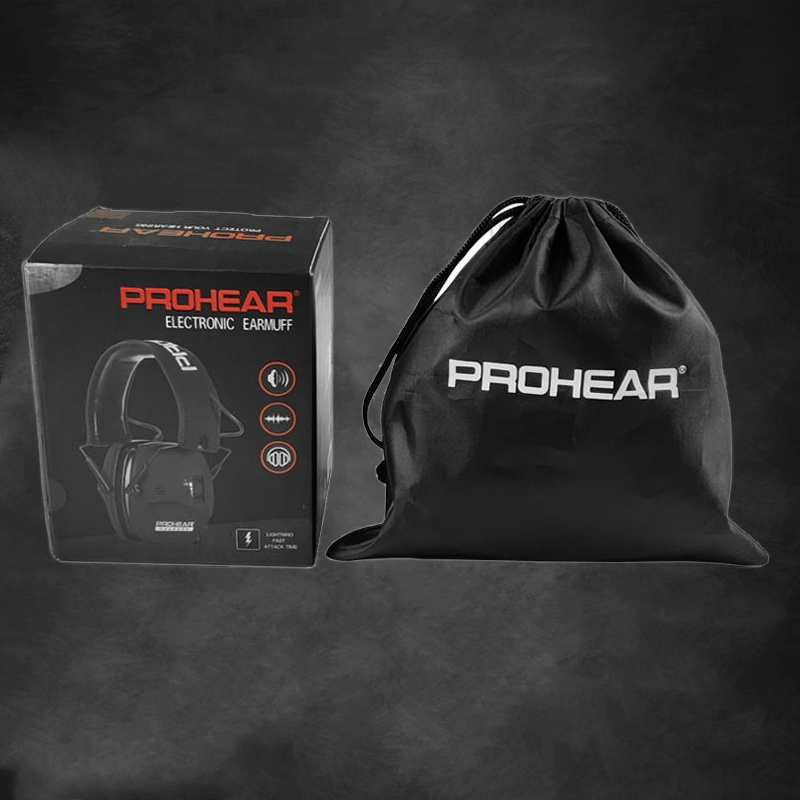 ZH Earmuffs With Microphone Electronic Portable Earmuff Shoot Tactical Headphones Electronic Earmuffs For Shooting