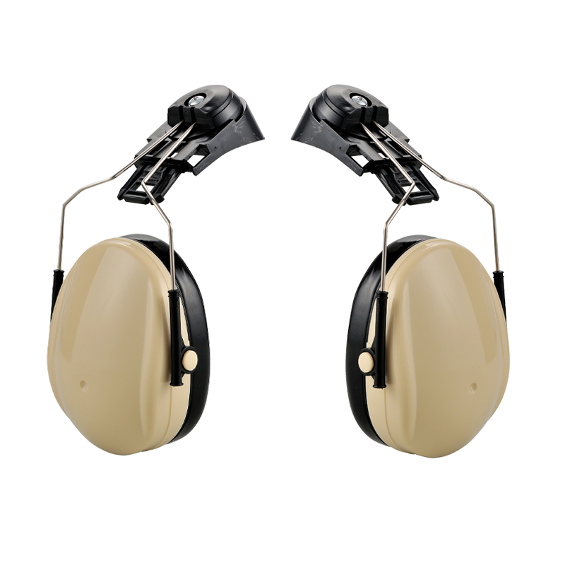 Guardrite Brand Plug in Type Safety Earmuff Safety Helmet Earmuff