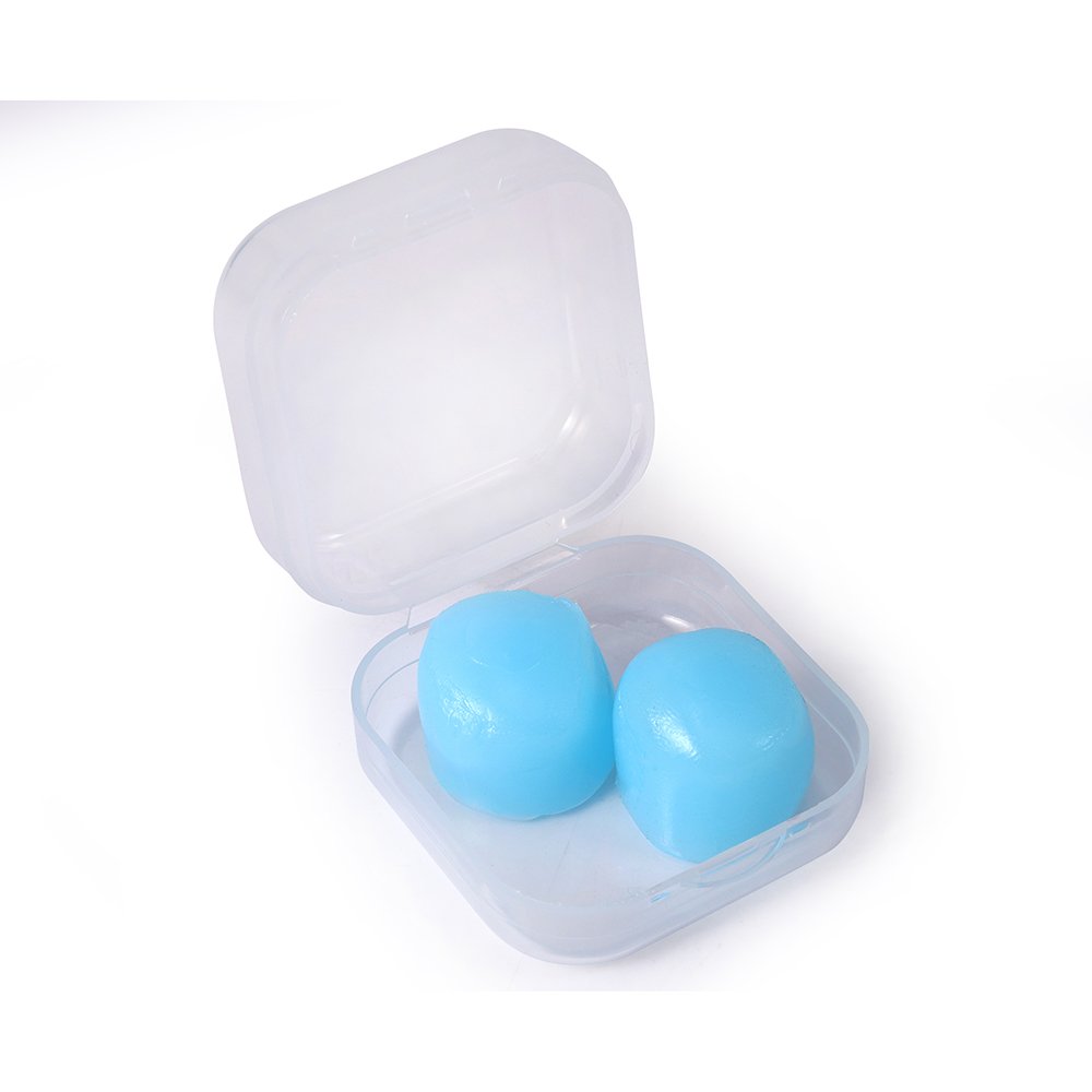 Best Seller 27dB Reusable Hearing protection Silicone Ear Plugs noise cancelling Swimming Sleeping 12pcs Mud Silicone Earplugs