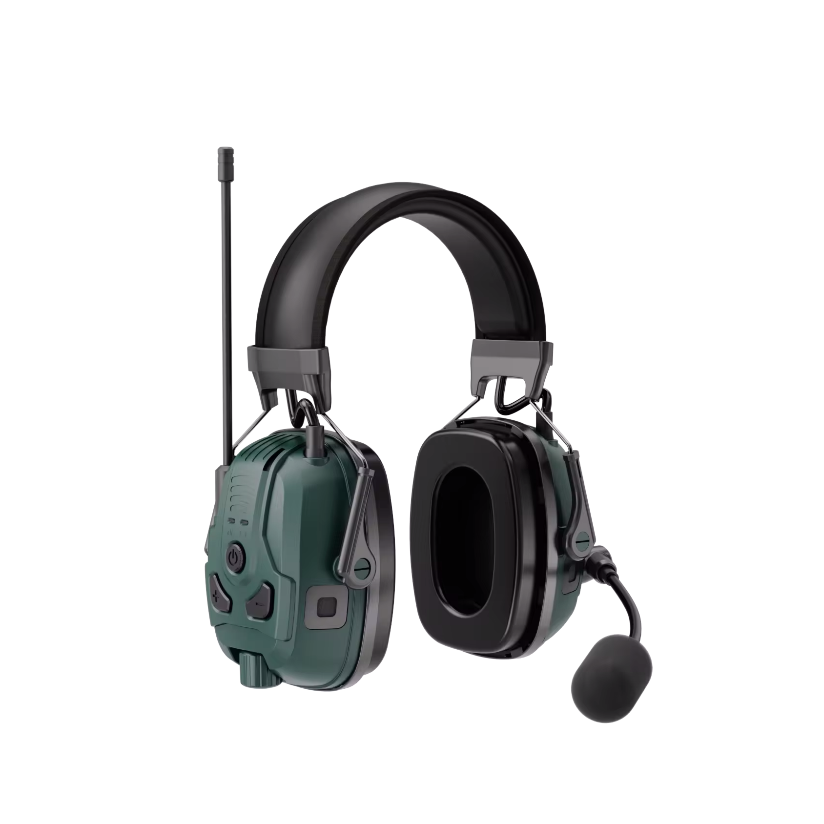 Rongxiang MG700 built in walkie talkie noise canceling earmuffs VOX control long distance Wireless talk communicate earmuffs