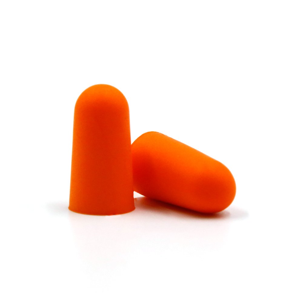 Spongy Earplugs for hearing protection