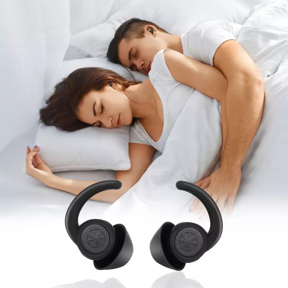 Customized Hearing Protection 33dB Earplug Soundproof Soft Reusable Noise Cancelling Silicone Earplugs for Sleep
