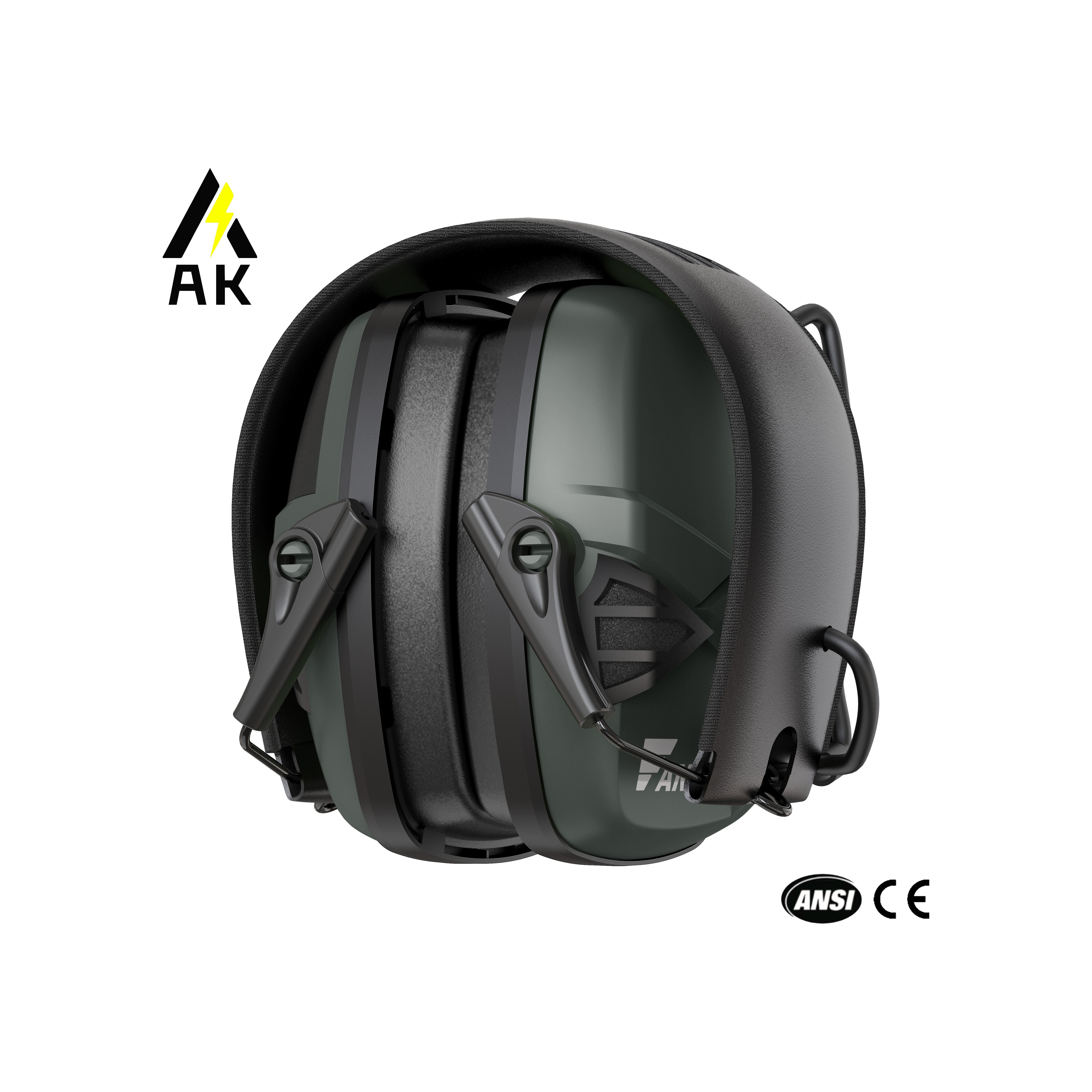 Factory Direct Comfort-Focused Ak 900 Electronic Monitoring Noise Cancelling Protective Earphones With Secure Listening Features