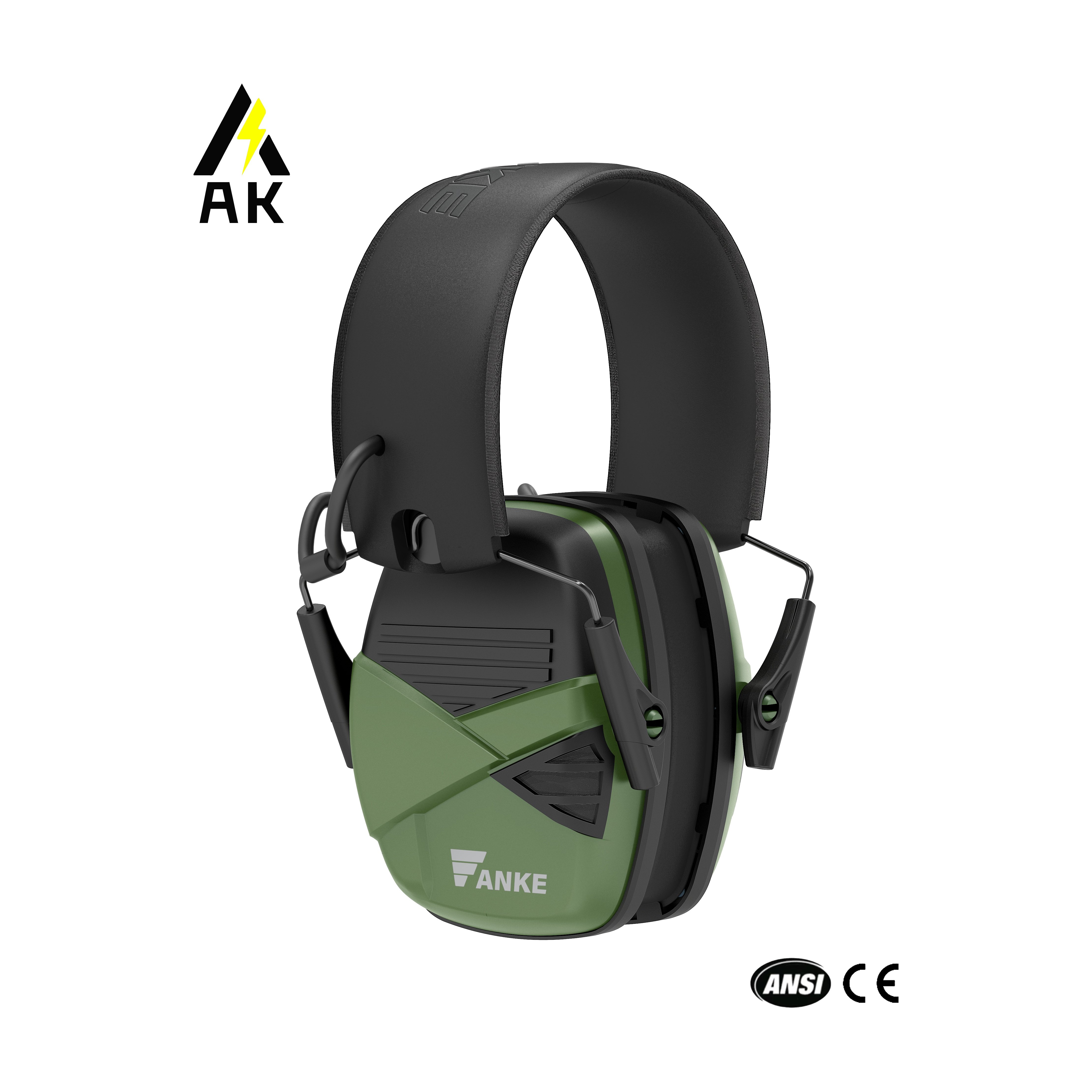 Factory Direct Comfort-Focused Ak 900 Electronic Monitoring Noise Cancelling Protective Earphones With Secure Listening Features