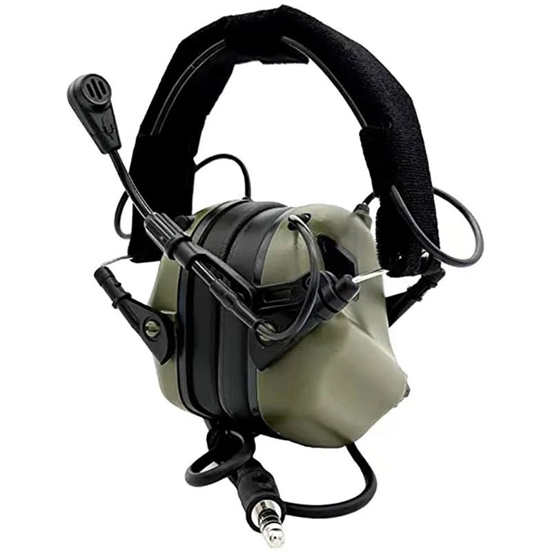 SIVI Shooter Hearing Protection Electronic Protective Earmuffs Shooting Ear Muffs Tactical Shooting Headphone with Microphone