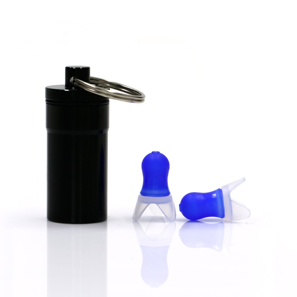 Noise Reduction Silicone Airplane Flight Cancelling Pressure Ear Plugs