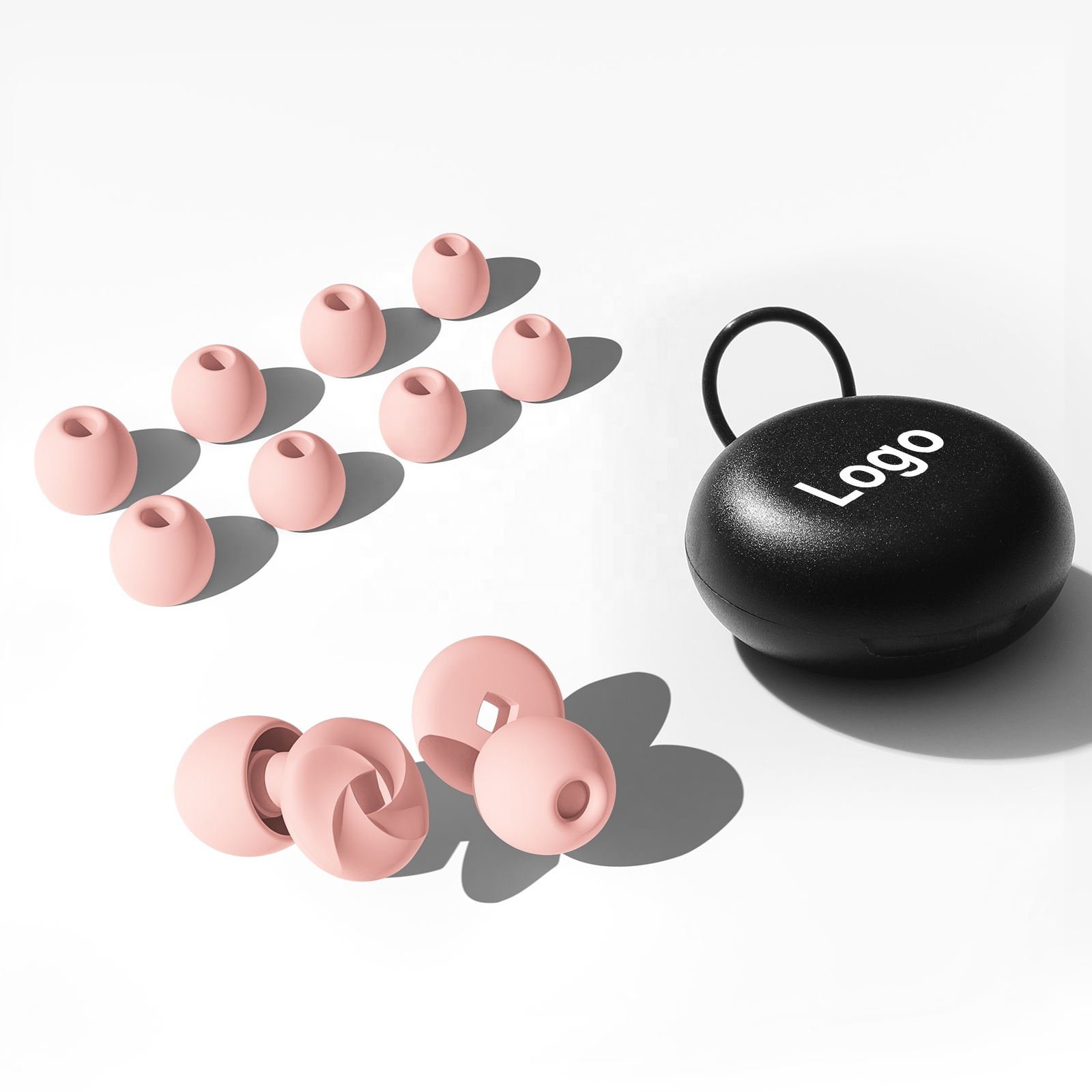 4 Size Tapones Oidos 33dB Noise Cancelling Sleeping Ear Plugs Soundproof Sleeping Earplugs for sleep noise reduction
