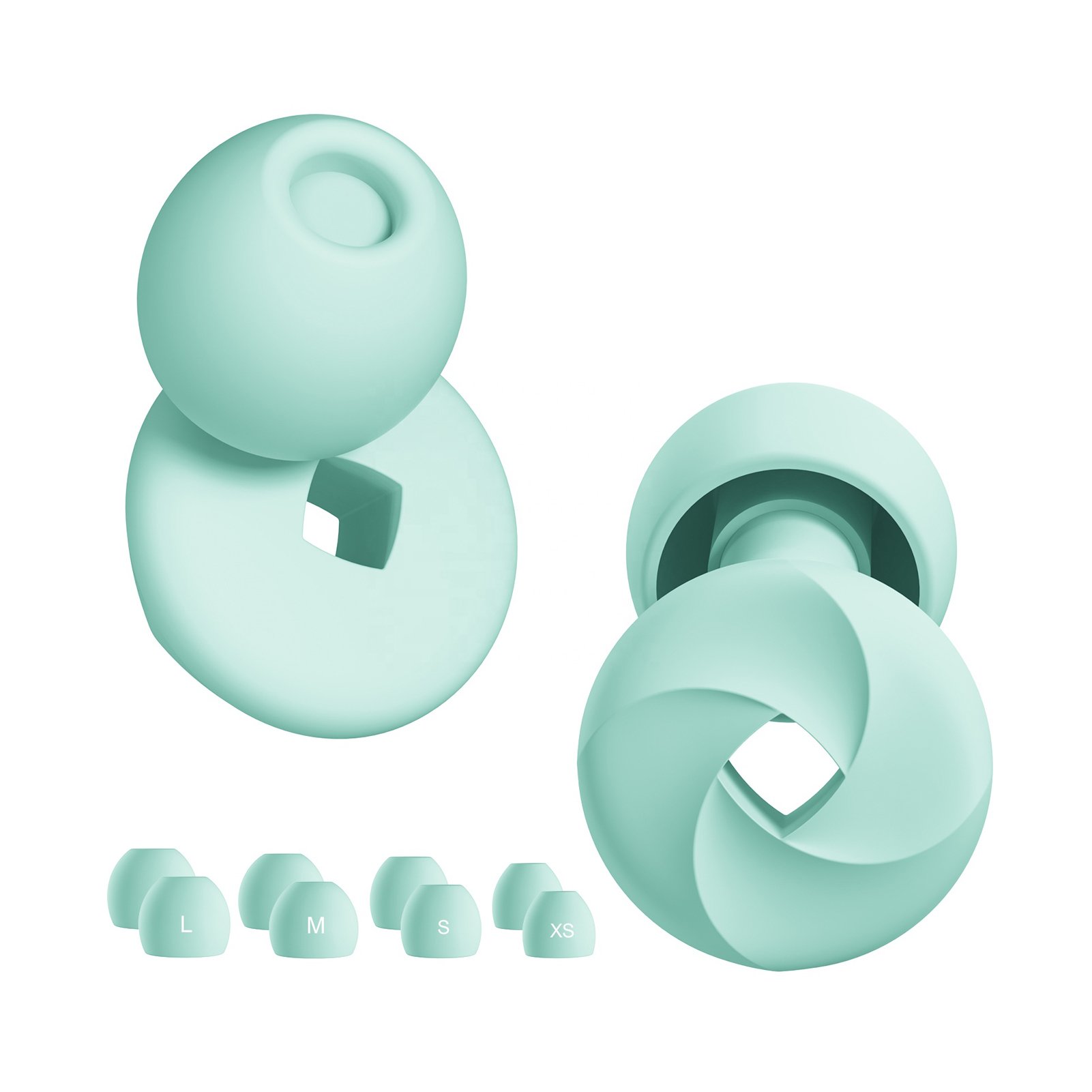 ear plugs hearing protection plugs for sleeping reusable noise reduction with silicone earplugs