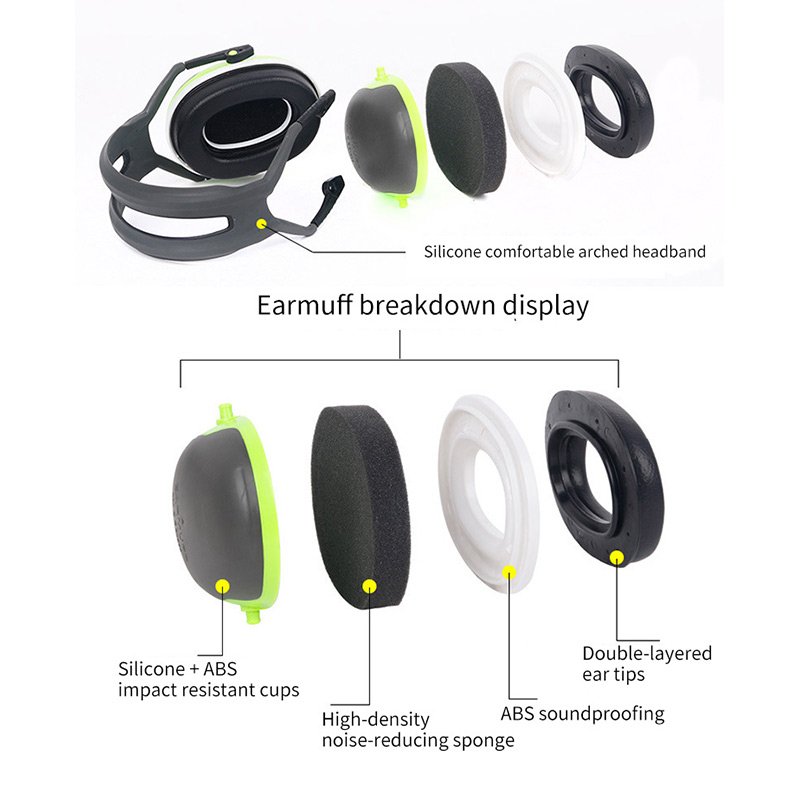 Best Selling Chinese Brand Easy To Use Reusable Hearing Protection Earmuff For Wholesale
