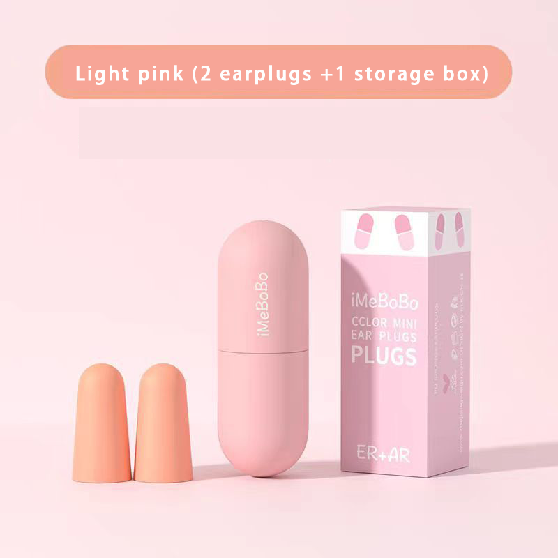 Disposable custom ear plugs PU foam earplug with individual packing in ear protector