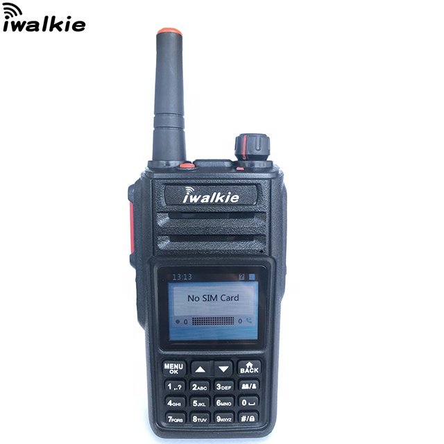 Wired Walkie Talkie Headset Mobile Phone Microphone HJ3688 Custom Head Air Duct IP67 Waterproof Digital Display In-ear