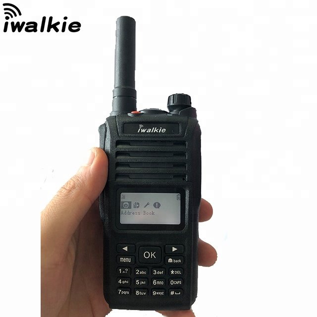Wired Walkie Talkie Headset Mobile Phone Microphone HJ3688 Custom Head Air Duct IP67 Waterproof Digital Display In-ear