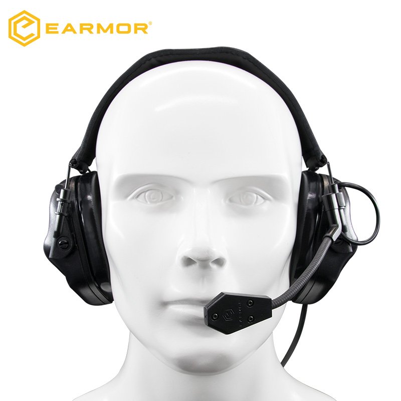 OPSMEN EARMOR M32Noise Reduction Hearing Protection Earmuffs With Microphone And Nato TP120 Jacket For Shooting And Hunting