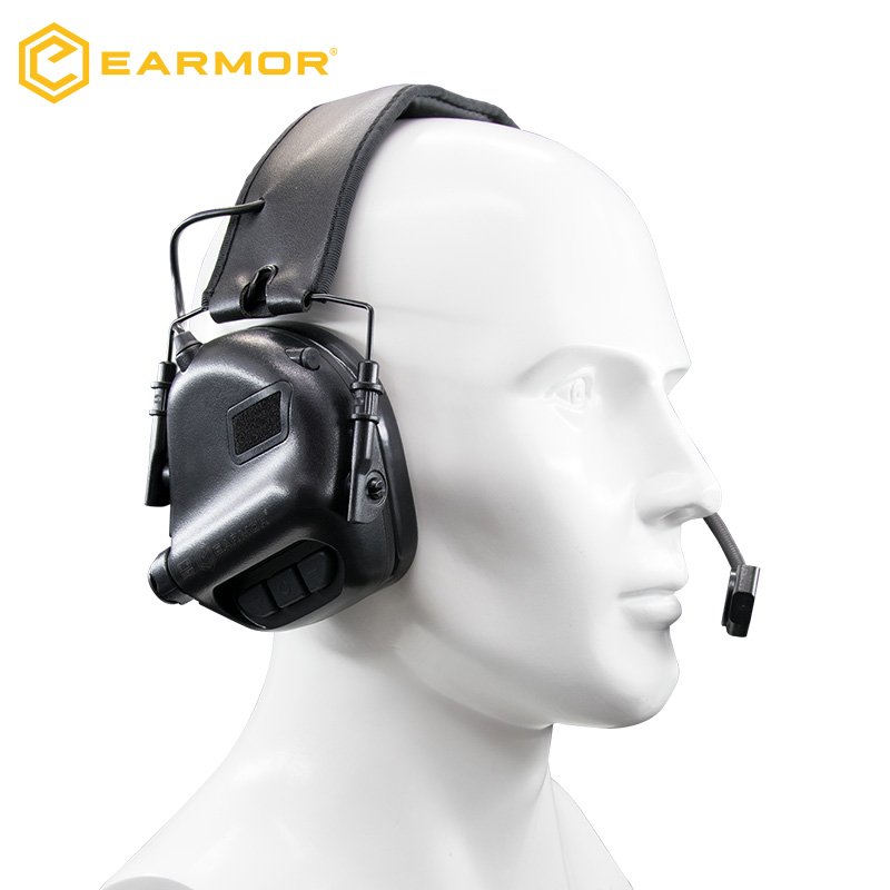 OPSMEN EARMOR M32Noise Reduction Hearing Protection Earmuffs With Microphone And Nato TP120 Jacket For Shooting And Hunting
