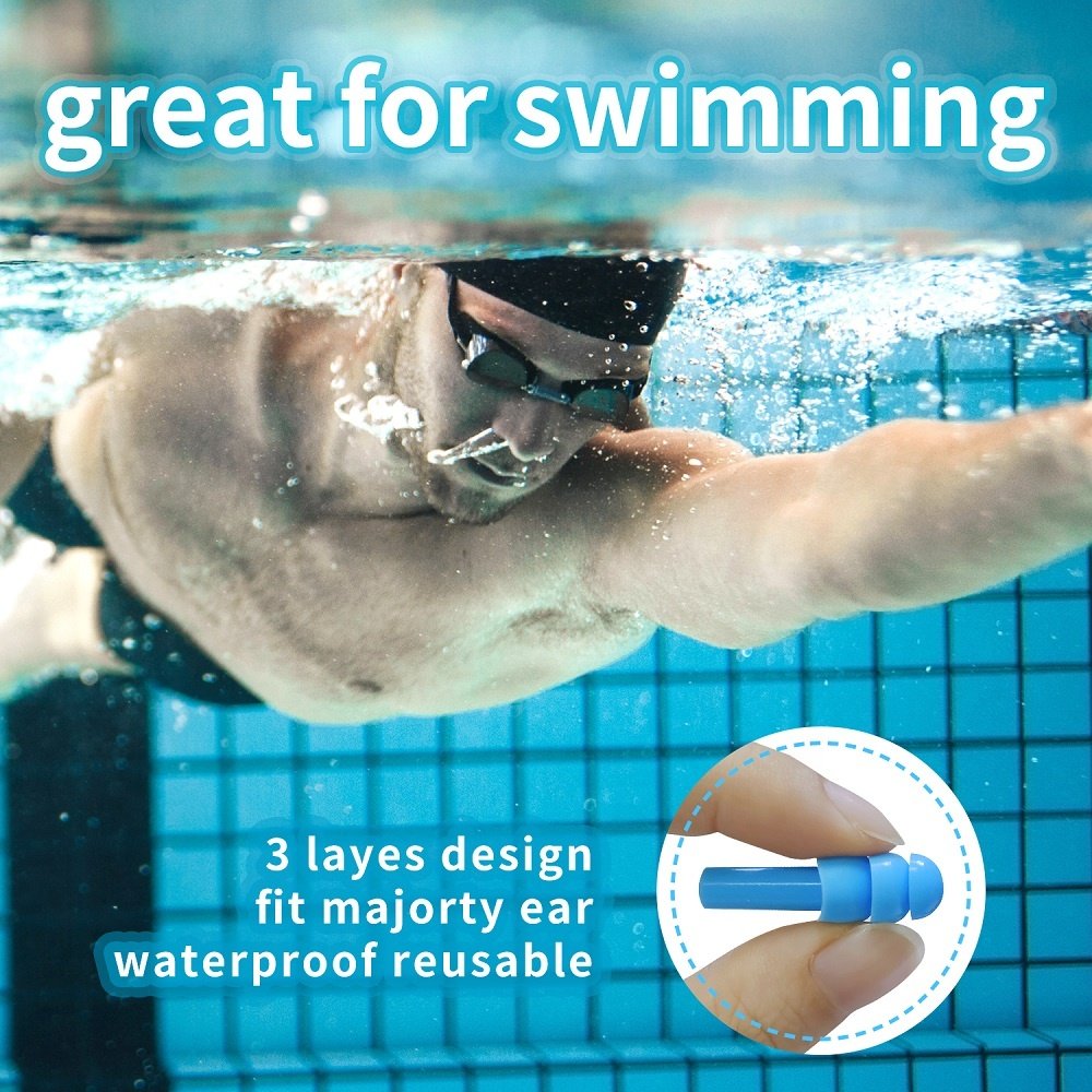 Waterproof And Noise Reduction Shooting Hearing Protection 32db Sound Protectors Ear Plugs