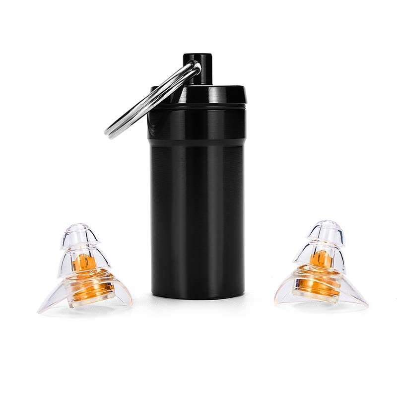 High Fidelity Ear Plugs 2 Pair Professional Noise Cancelling Earplugs For Concerts Musicians Motorcycles