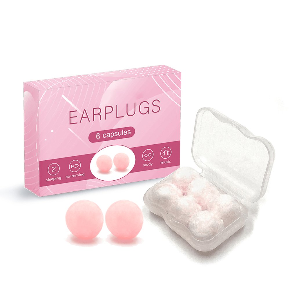 WEJUMP CE Soft Silicone Ear Plugs Mud Noise Cancelling Ear Protection Comfortable Earplugs for Sleeping Swimming Working Earplug
