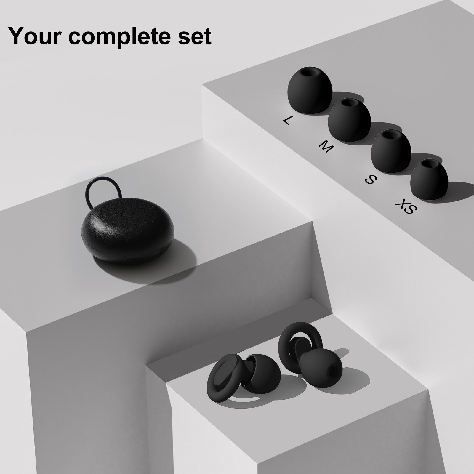 4 pairs Tapones auditivos ear protection noise cancelling high fidelity earplugs silicone ear plugs for noise
