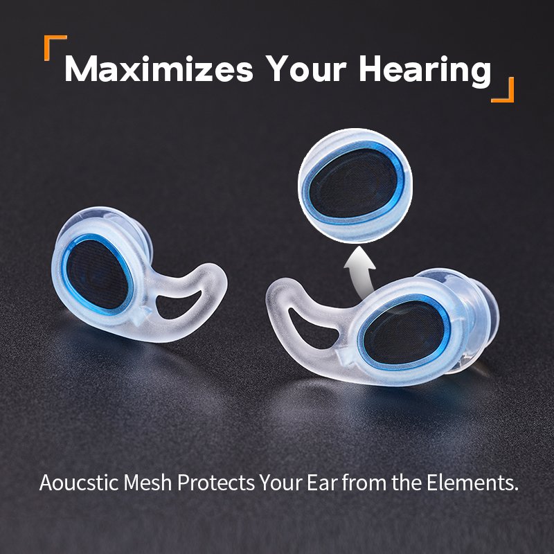 Aqua Ear Plugs for Water Sports Earplug for Safety Ear Protection Washable Ear Plugs