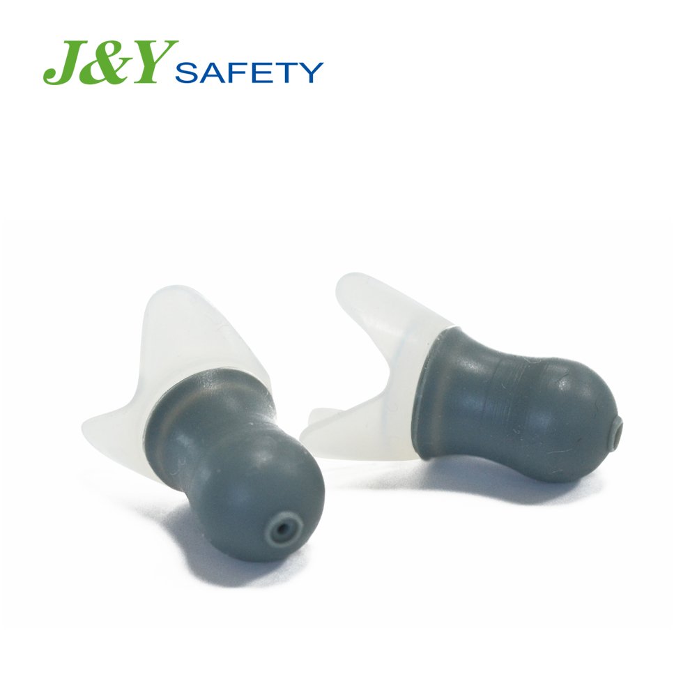 New Type Airplane Travelling Reusable Earplug Silicone Ear Plugs With Case