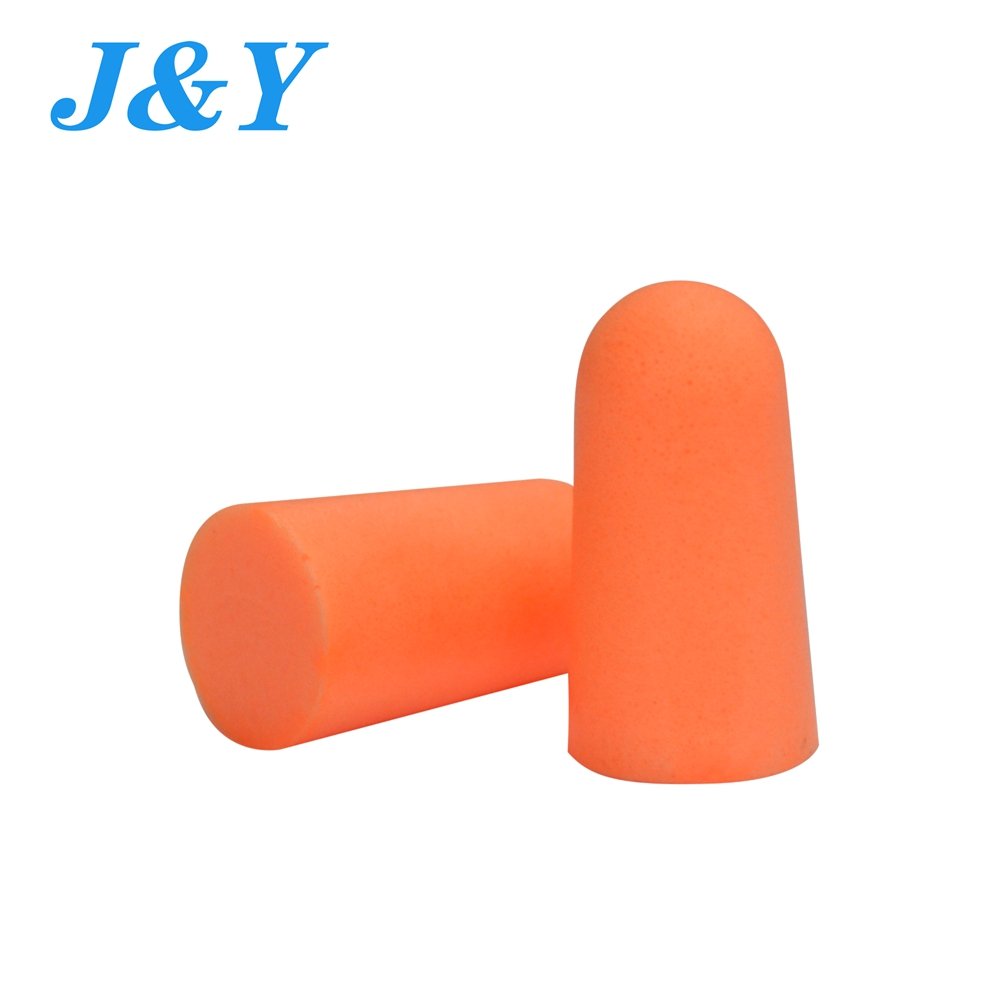 Free Sample Soft PU Foam Earplugs Comfortable Noise Reduction Ear Plugs with Safety Features for Hearing Protection