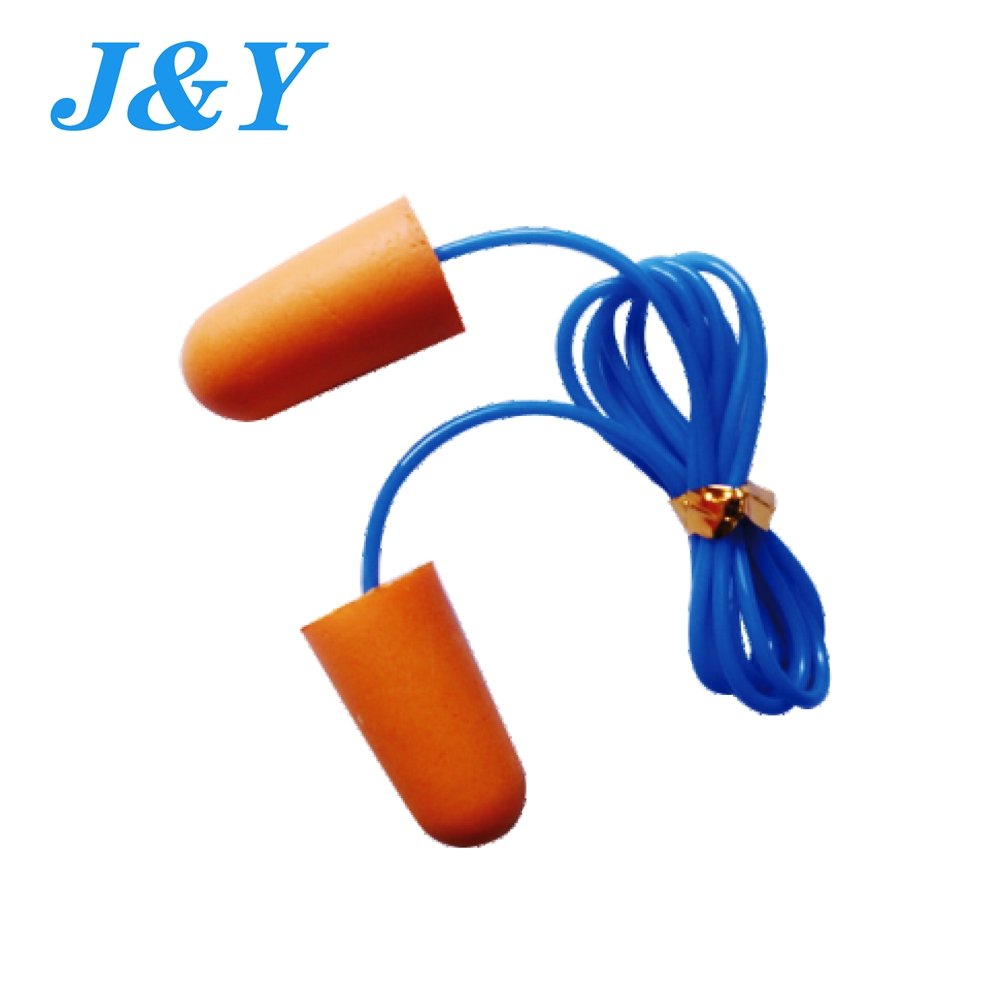 Free Sample Soft PU Foam Earplugs Comfortable Noise Reduction Ear Plugs with Safety Features for Hearing Protection