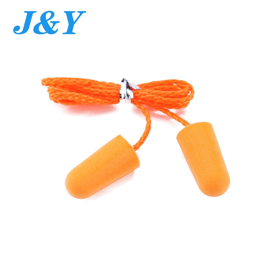 Free Sample Soft PU Foam Earplugs Comfortable Noise Reduction Ear Plugs with Safety Features for Hearing Protection