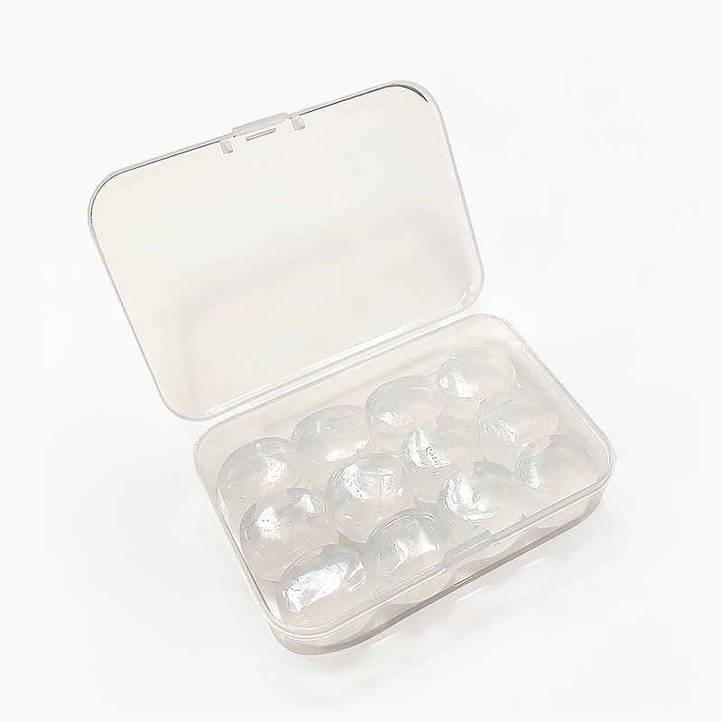 Silicone Gel Free Sample Metal Clear 200Db Noise Cancel Cleaner Kit Men Construction Shooting Hunting Earplugs For Surfing