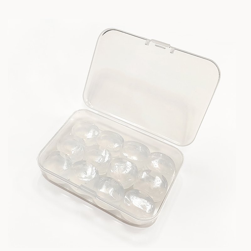 Silicone Gel Free Sample Metal Clear 200Db Noise Cancel Cleaner Kit Men Construction Shooting Hunting Earplugs For Surfing