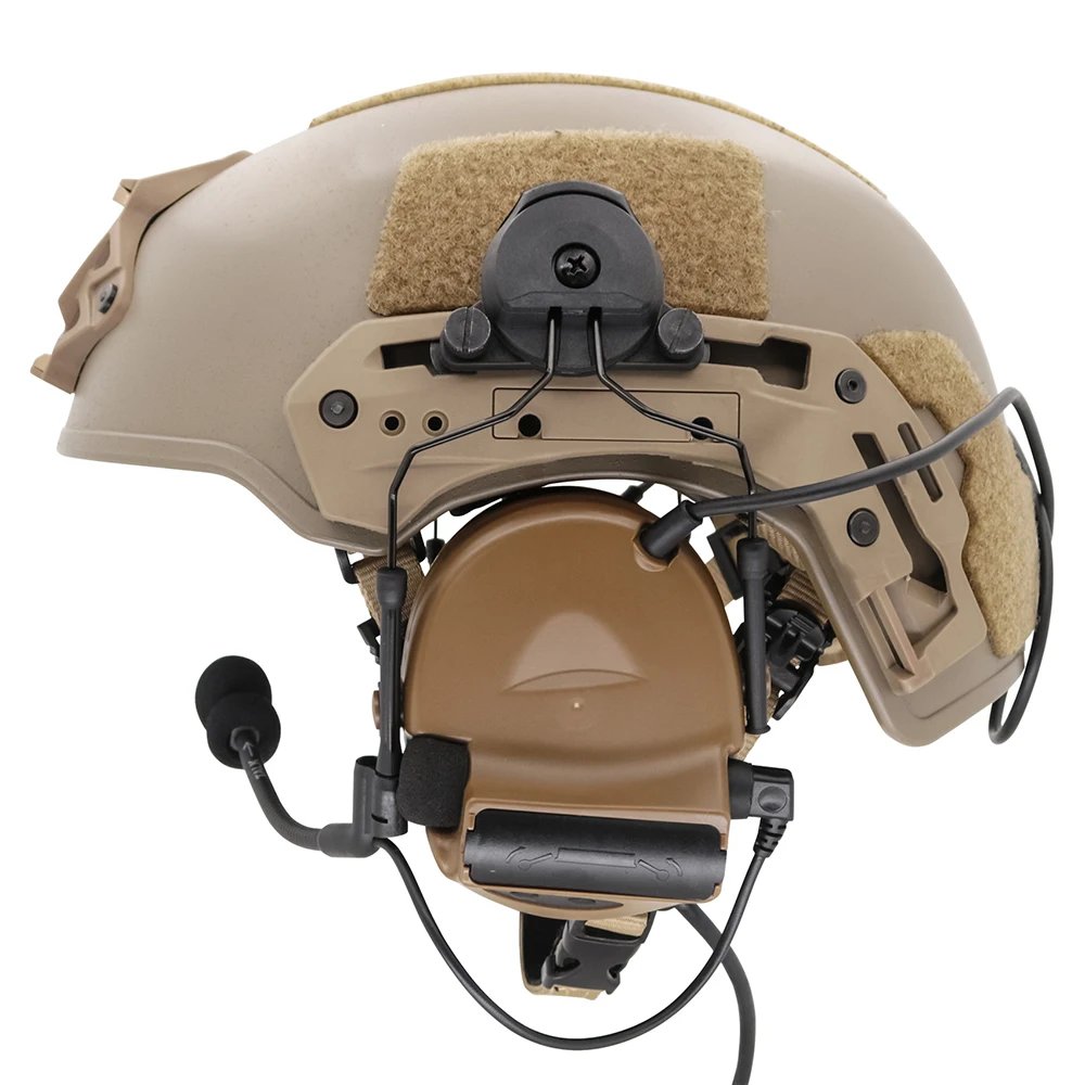 TS TAC-SKY TACTICAL HEADSET ACCESSORIES COMTAC II III HELMET STAND ADAPTERS Compatible WENDY 2.0 Track Helmet for Hunting