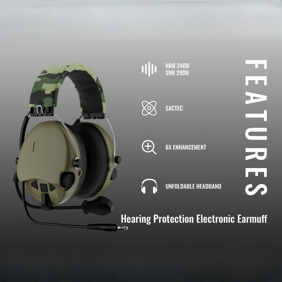 OEM GS152W2AA Shooting Hearing Protection Earmuffs