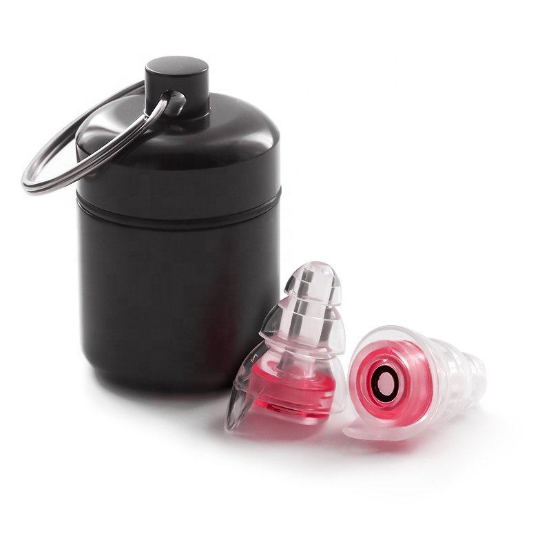High Fidelity motorcycle ear plugs with noise cancelling for ear protection
