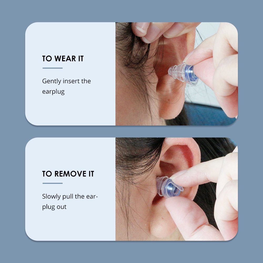 Wholesale Newest Silicone Noise Cancelling Musician Filter High Fidelity Earplug for Ear Protection Factory