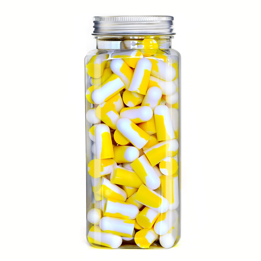 Eco Earplugs PU Foam Disposable Hearing Protection Noise Reduction Sleeping Soft Ear Plugs Mixed Color Ear Plugs